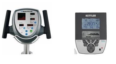Vélo d'appartement NAUTILUS - NR 2000 vs KETTLER - RX7